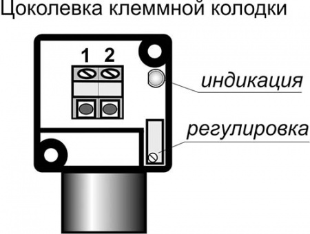 Датчик бесконтактный емкостный E02-NC-AC-K(Текаформ)